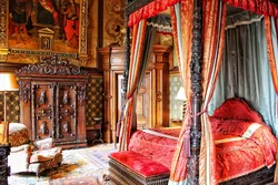 Bedroom castle photo