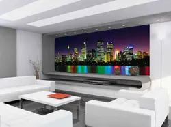 Living room photo print