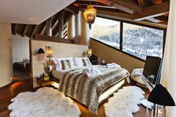 Photo winter bedroom