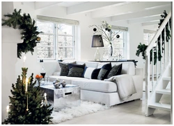 Photo winter bedroom