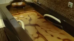 Photo of chocolate bath