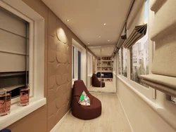 Brown loggia photo