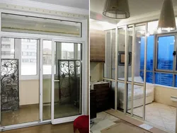 Loggia partitions photo