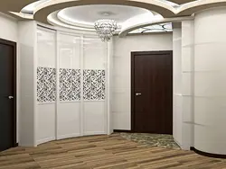 Гостиные радиусные фото