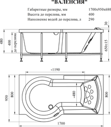 Фото Ванна Валенсия