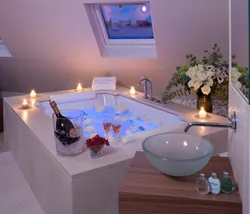 Bath In The Evening Photo
