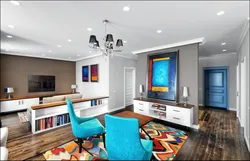 Fusion living room photo