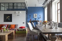 Fusion living room photo