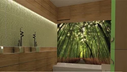 Photo bath bamboo