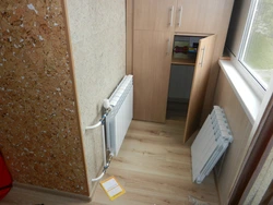 Heating loggia photo