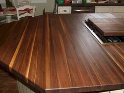 Kitchen larch photo