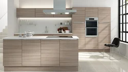 Kitchen larch photo