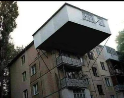 Пристройка лоджии фото