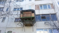 Пристройка лоджии фото