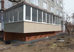 Пристройка Лоджии Фото
