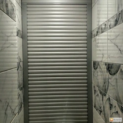 Roller shutters photo bathroom
