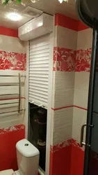 Roller shutters photo bathroom