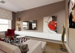 Living room cherry photo