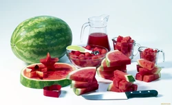 Kitchen watermelon photo