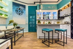 Coffee shop kitchen photo