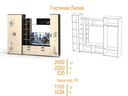Категория Гостиные