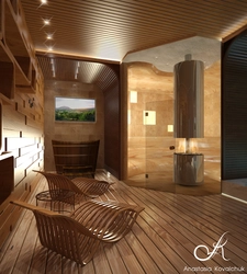 Bedroom sauna photo