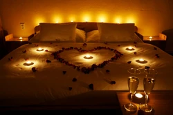 Bedroom candles photo
