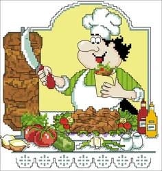 Вышыўка кухня фота