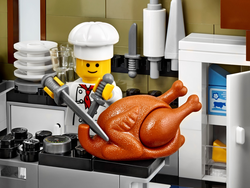 Photo of lego kitchen