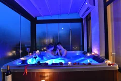 Romantic bath photos