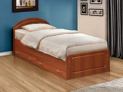Single bed photo