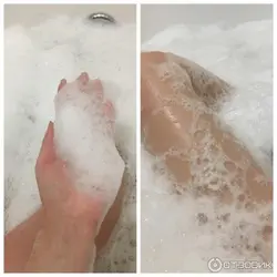 Photo of bath foam