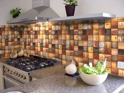 Self-adhesive photos for the kitchen