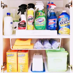 Cleaning in the kitchen photo