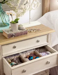 Drawer in the bedroom photo