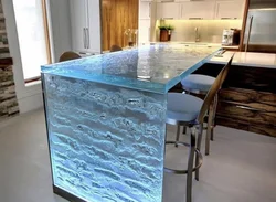 Photo of kitchen with water