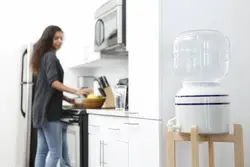 Photo of kitchen with water