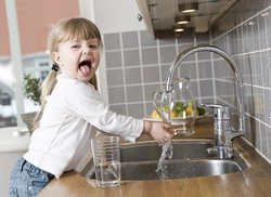 Photo of kitchen with water
