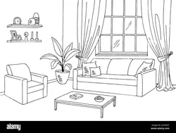 My living room photo drawings