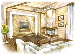 My Living Room Photo Drawings