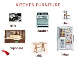 Photo of kitchen in English