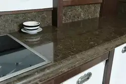 Kitchens made of quartz photo