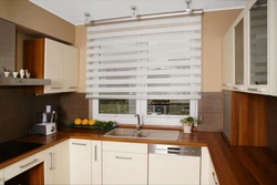 Kitchen day night photo