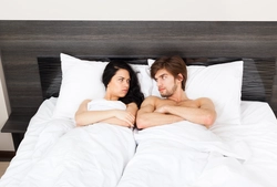 Photo of husband in bedroom