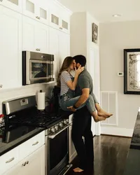 Kitchen With Steam Photo