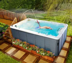 Pool like a bath photo