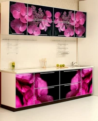 Kitchen mdf photo printing photo