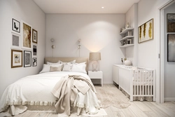 Cribs in the bedroom photo