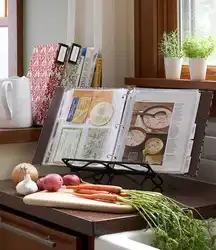 Books in the kitchen photo