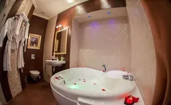 Ванна бөлмесінің фотосы бар бөлме